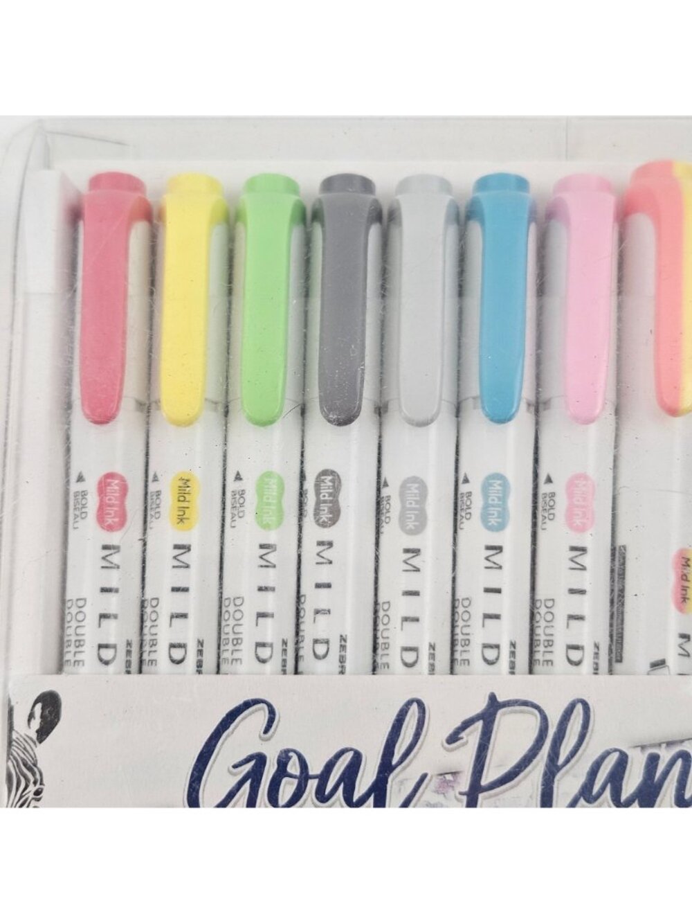 Zebra Goal Planning Set 18 Ct Midliners Sarasa Clip Blen Retractable NIP - Picture 4 of 10